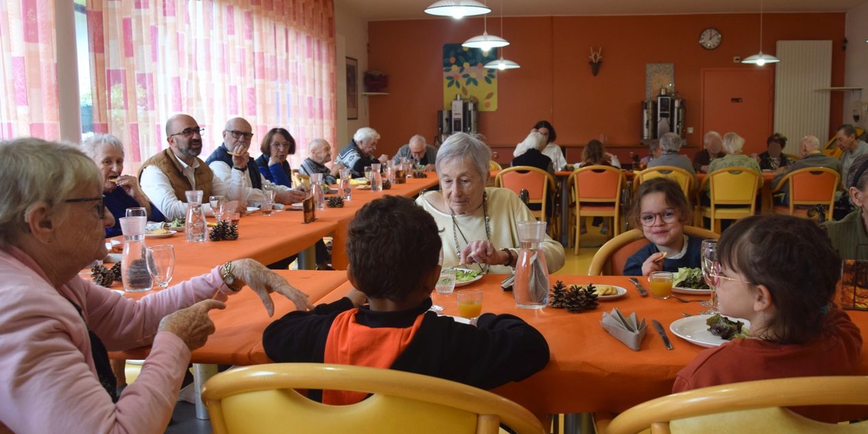 Repas partagé à l’EHPAD “Le Montel”