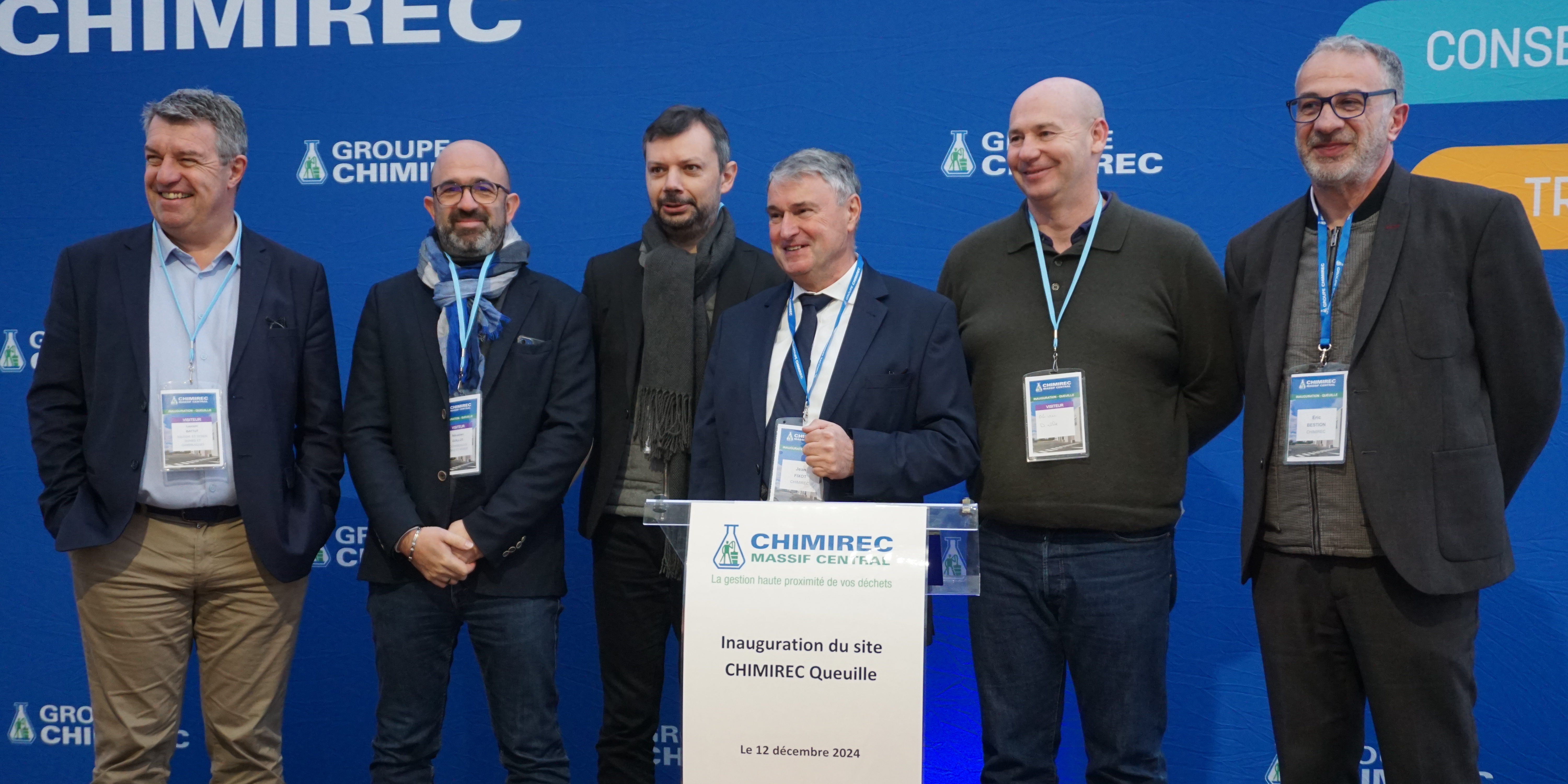 Chimirec Massif Central inaugure son nouveau site sur la ZAC des Bruyères de Queuille