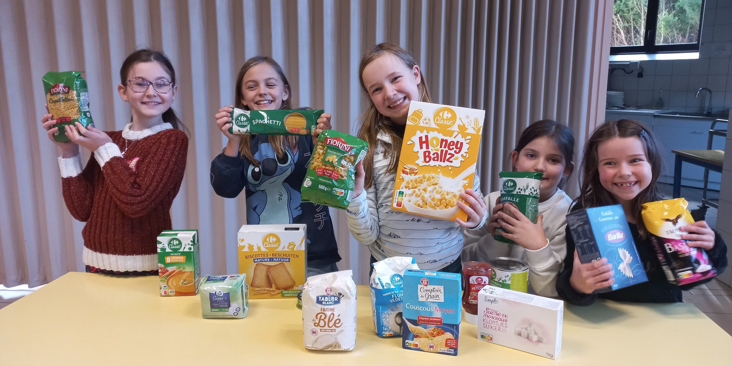 Collecte de la Banque Alimentaire : les jeunes du territoire apportent leur pierre à l’édifice